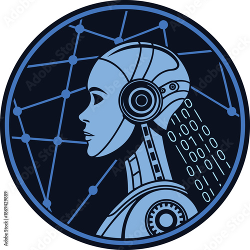 Flat data mining icon vector illustration