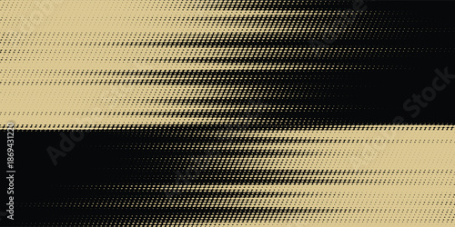 Energetic abstract sport background with beige brush stroke and halftone dots on black. Perfect for fitness posters, gym banners, extreme sport flyers, martial arts events, and athletic tournament.