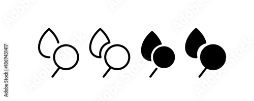 Water research icon. Vector illustration design.