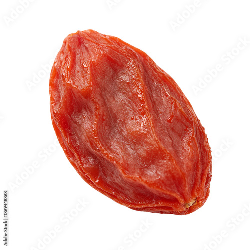 Dried Fruit with Wrinkled Surface and Reddishbrown Hue