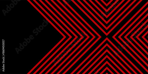 Abstract grey red arrow direction on dark empty space design with modern futuristic background. vector illustration.