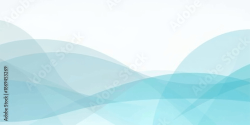 Smooth abstract blue wave background illustration featuring soft flowing lines and a vector curve design for a motion ocean wallpaper