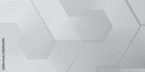 lines on gray background. Geometric lines simple design modern art nice simple light