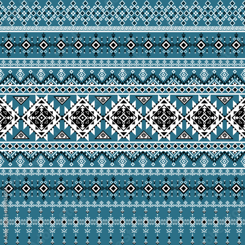 Geometric ethnic seamless pattern. Traditional tribal style. Design for background,illustration,texture,fabric,wallpaper