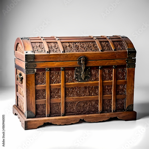 old wooden chest