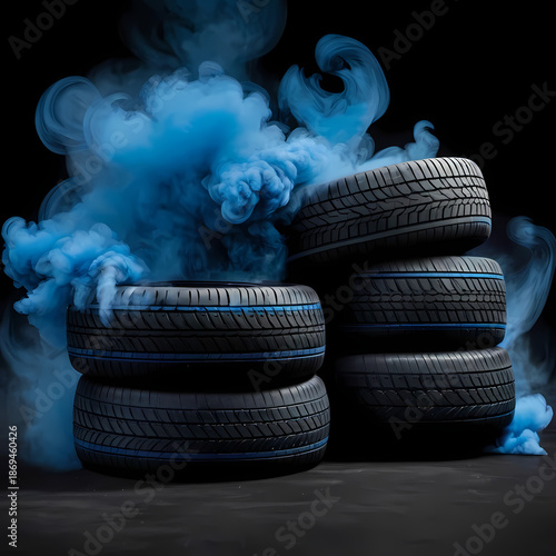 stack of tires