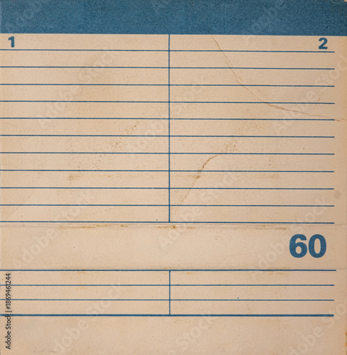 empty audio cassette cover box paper