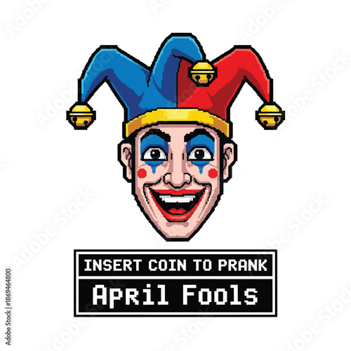 Funny Clown Face April Fools