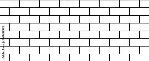 Brick wall white colorful building architecture abstract background texture wallpaper backdrop template pattern seamless vector illustration