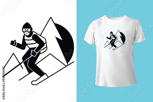 Skating mom t shirt design