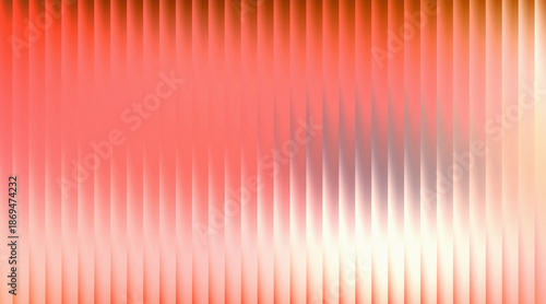 Warm gradient abstract background with vertical stripes, blending orange, red, and peach tones