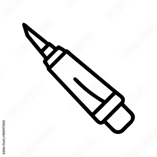 Illustration of a syringe