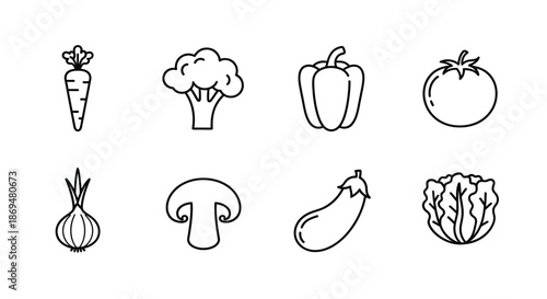 Assorted fresh vegetables