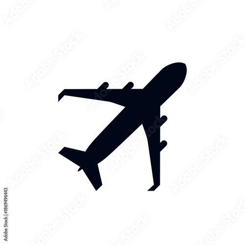airplane plane travel traveling airport air emoji symbol sign icon vector illustration isolated flat
