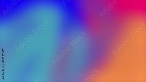 Vibrant gradient background, colorful abstract motion video, 4k clip