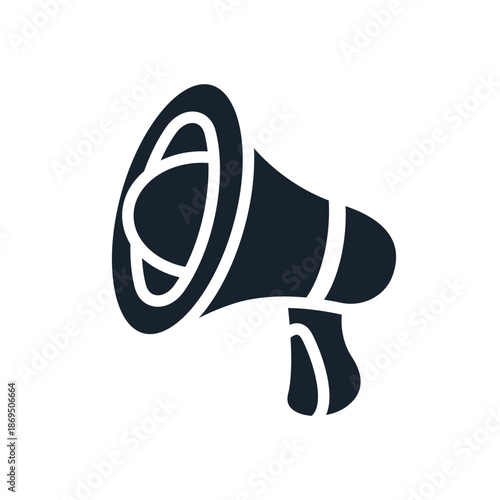 marketing announcement icons minimalist flat style design, marketing announcement Vector illustration  on white background