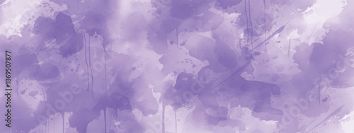 Serene Artistic Watercolor Texture with Soft Purple Mood