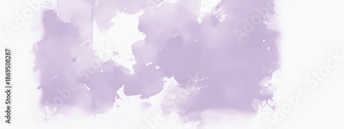 Minimal Decorative Watercolor Background with Soft Violet Tones