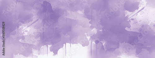 Modern Abstract Watercolor Design with Soft Purple Aesthetic