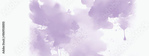Gentle Artistic Watercolor Texture with Dreamy Lavender Feel