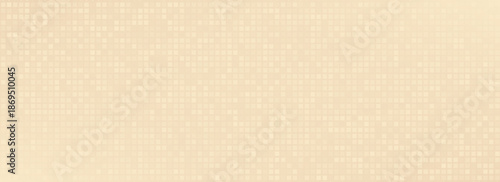 Abstract geometric background with tiles. Beige pixel vector texture. Digital business background. Trend illustration.Eps10