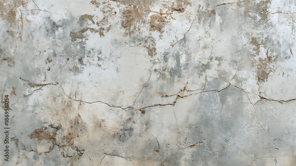 Obraz premium Distressed Faux Concrete Texture Wallpaper Ideal for Modern Interior Design
