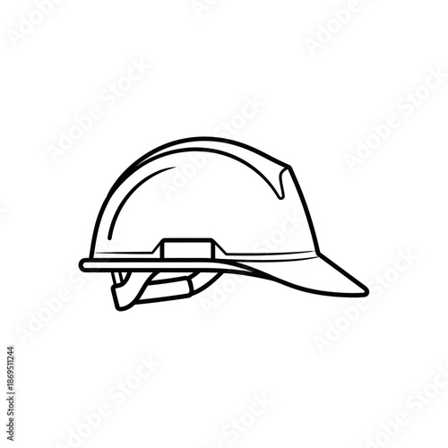 line-art-icon-of-safety-helmet