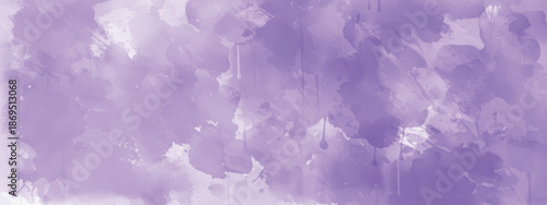 Soft Abstract Watercolor Art Featuring Gentle Purple Wash Effects