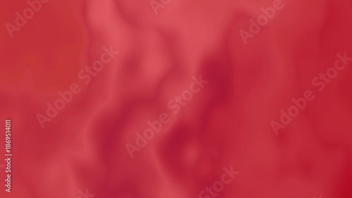 Abstract red gradient background with flowing smooth color transitions creating a soft, blurry, and vibrant texture for modern graphic design and digital art projects.