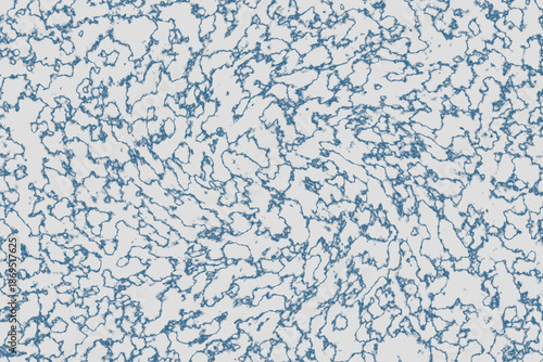 Quadro su tela Abstract Blue and White Marble Texture with Natural Veined Mineral Pattern