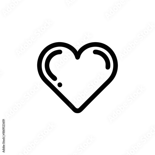 No Favorites UI Empty State Line Icon