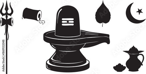 Mahadev Portrait Vector for Maha Shivratri