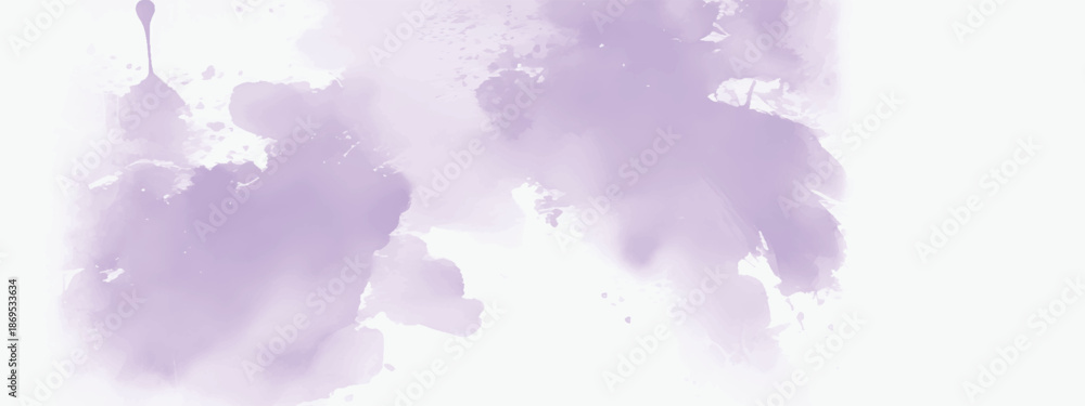 Obraz premium Soft Focus Purple Watercolor Texture for Elegant Visual Projects