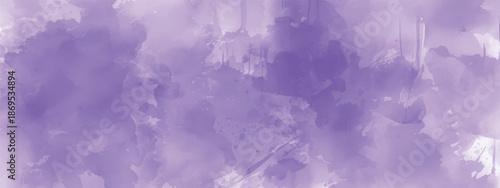 Artistic Purple Paint Texture with Organic Watercolor Flow and Depth