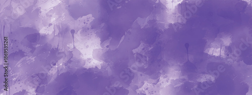 Pastel Violet Artistic Background Featuring Fluid Watercolor Patterns