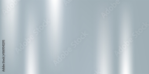 Shiny metal texture silver background. Silver foil background shiny vector steel gradient template and metallic for chrome border. Abstract gray color light background. Vector illustration EPS10.