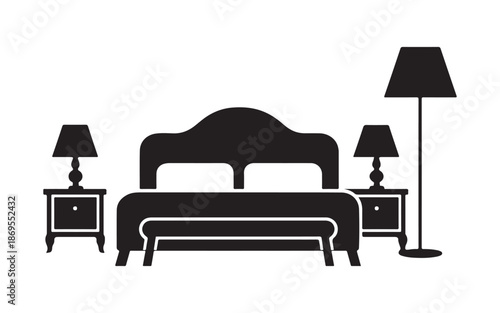 Minimalist Abstract Background with Organic Shapes and Earth Tones Palette Silhouette vector