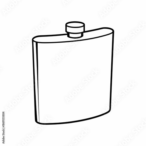 Laboratory Flask Vector Illustration