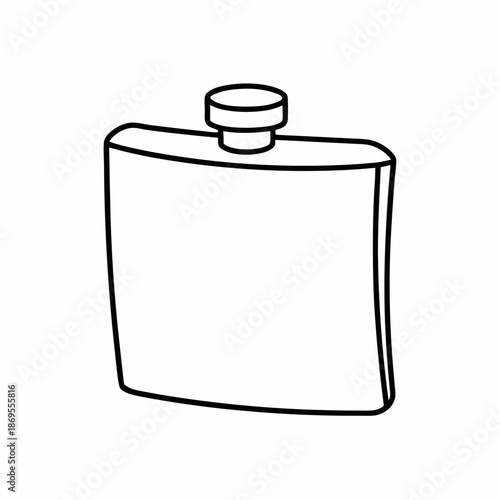 Laboratory Flask Vector Illustration