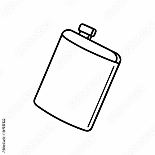 Laboratory Flask Vector Illustration