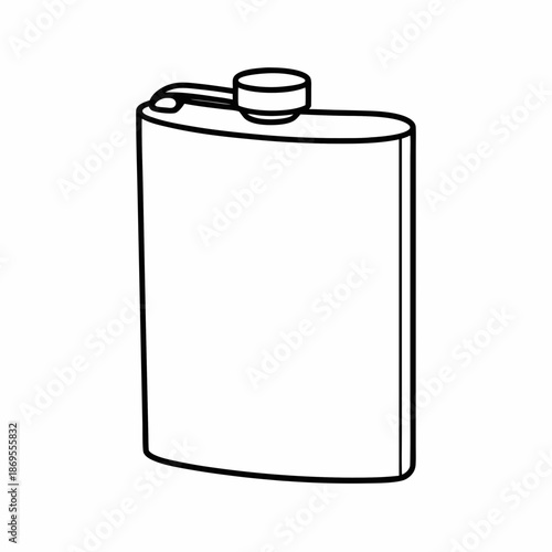 Laboratory Flask Vector Illustration