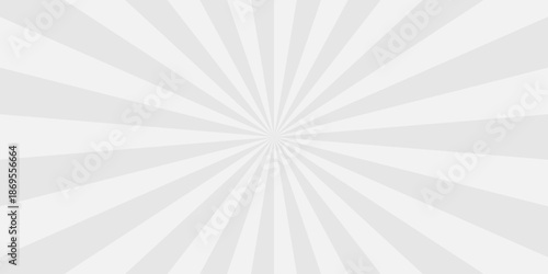 white and gray paper summer swirl background. sunset diagonal geometric sunrise texture design. sunburst sunbeam radial glow. vector energy cartoon poster template.