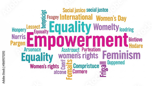Empowerment and Equality for Womens Rights and Feminism.