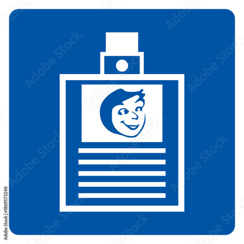 Wear Card Symbol Sign, Vector Illustration, Isolate On White Background Label. EPS10