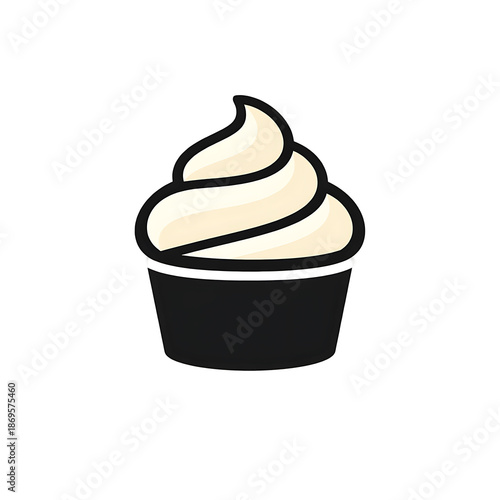 Vanilla Soft Serve Ice Cream Cup