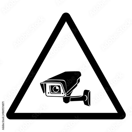 CCTV Security Camera Symbol Sign, Vector Illustration, Isolate On White Background Label.EPS10