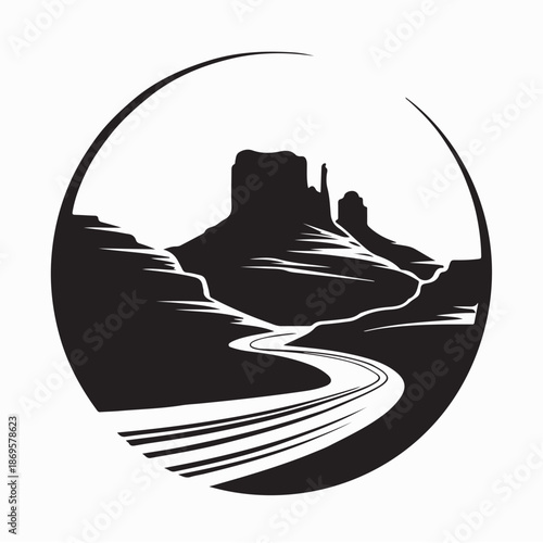 Grand Canyon logo. Vector and illustration Stock Vector Image 
