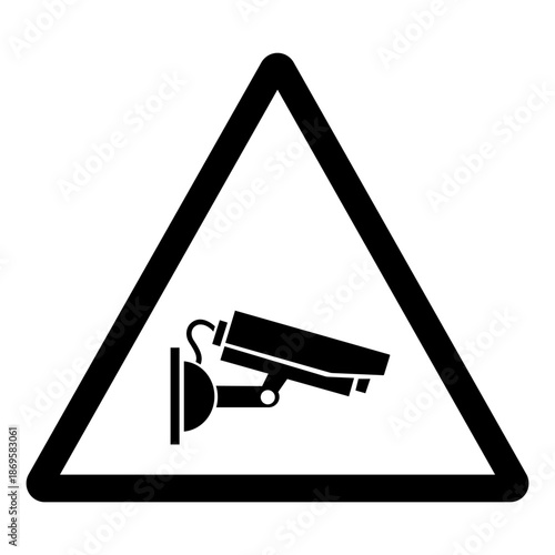 CCTV Security Camera Symbol Sign, Vector Illustration, Isolate On White Background Label.EPS10