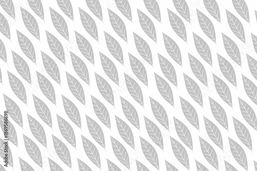 Geometric Leaf Pattern: Seamless Modern Decor