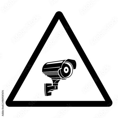 CCTV Security Camera Symbol Sign, Vector Illustration, Isolate On White Background Label.EPS10